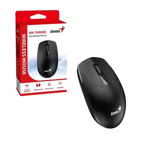 MOUSE WIRE GENIUS NX7000SE 1200DPI NEGRO AMBIDIEST