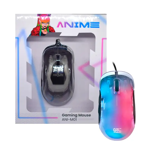 MOUSE GAMER USB GTC ANIME ANI-M01 RGB