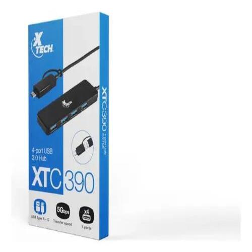 HUB USB/-C 4 PUERTOS 3.0 XTC390