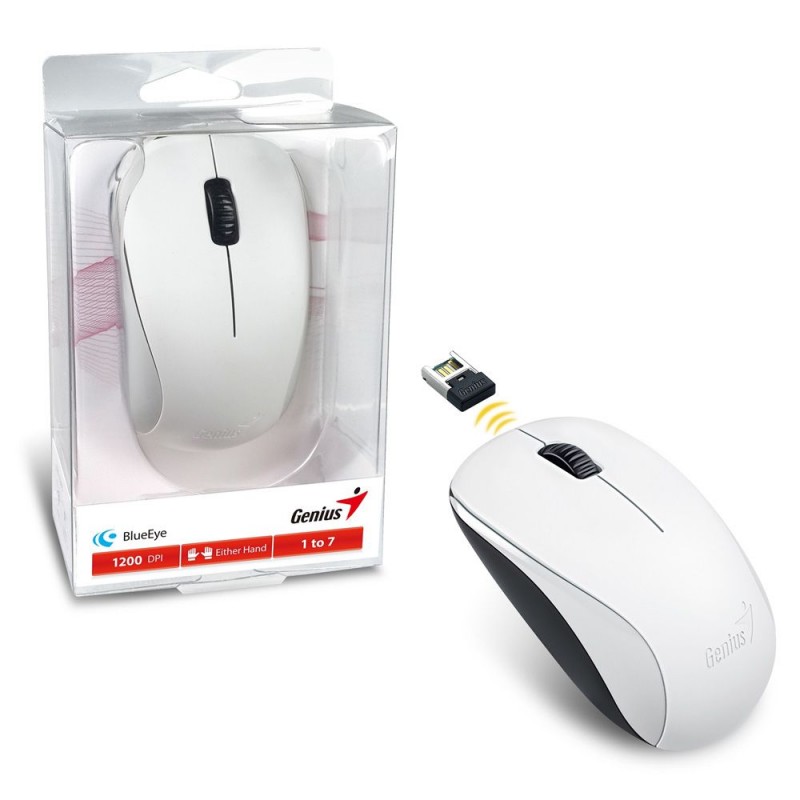 MOUSE WIRE GENIUS NX7000 1200DPI BLANCO