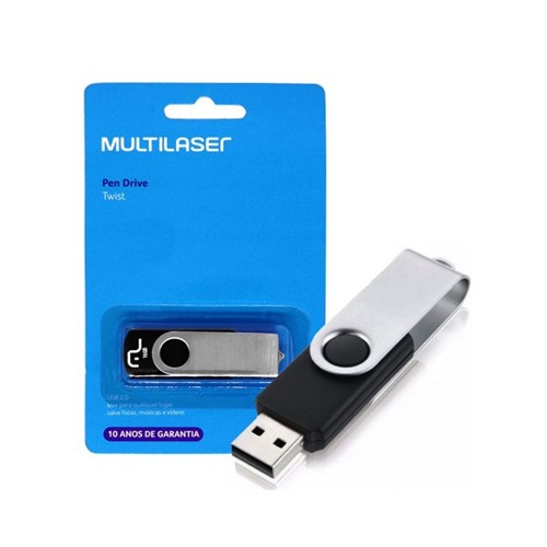 PENDRIVE 32GB MULTILASER 3.0 PD989