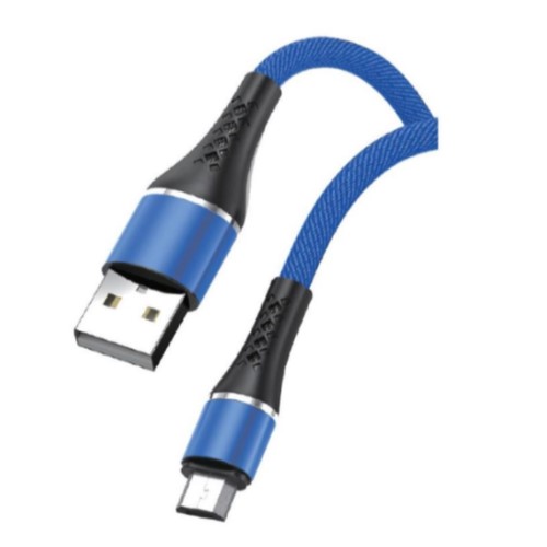 CABLE USB/MICRO USB M/M 1MT NETMAK AZUL NM-117B