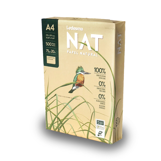 RESMA A4 NAT 75GRS PAPEL NATURAL