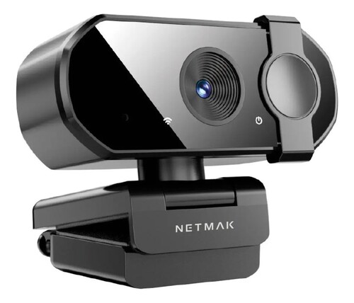 WEBCAM NETMAK WEB05 C/MIC 1080P C/ CUBRE LENTE.