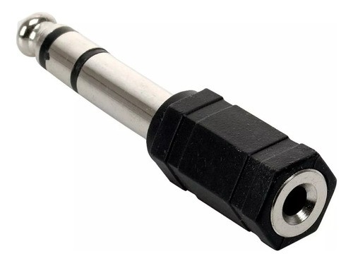 ADAPTADOR 1PLUG H 3.5 / 1PLUG M 6.3 STEREO NISUTA