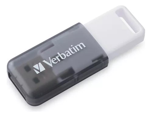PENDRIVE 64GB VERBATIM SEAGLASS 2.0 MICROBAN NEGRO