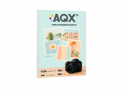 PAPEL 190G FOTO MATE AQX 100H F139