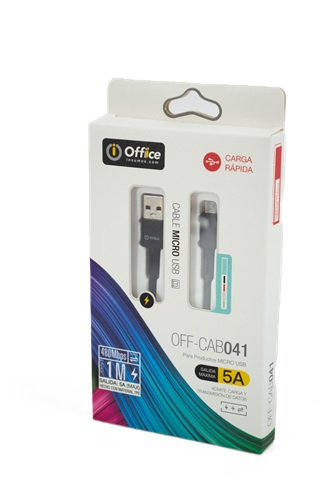 CABLE USB/MICRO USB M/M 1MT OFF-CAB041