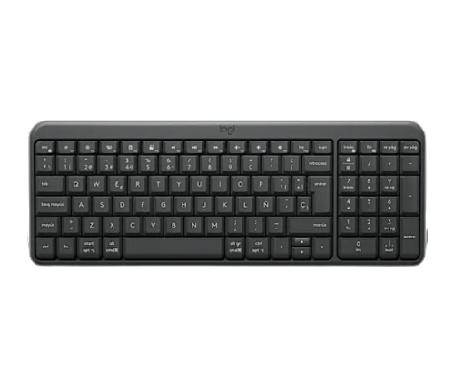 TECLADO WIRE/BT LOGITECH K250 NEGRO