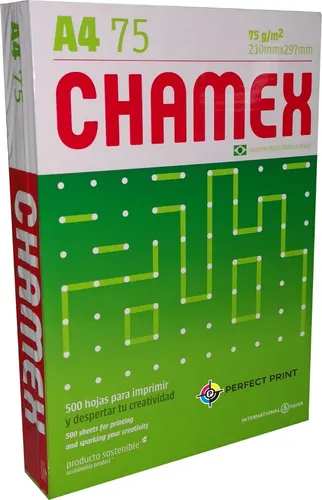 RESMA A4 75GRS. CHAMEX