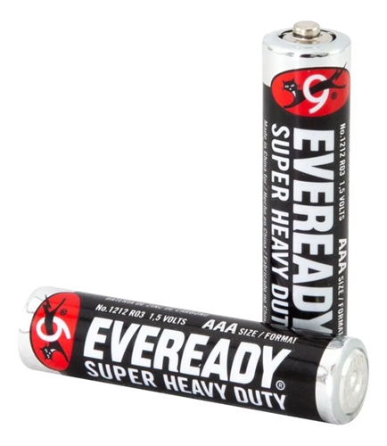 PILA AAA ALCALINA EVEREADY POR UNIDAD