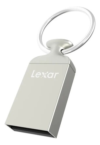 PENDRIVE 16GB LEXAR M22 2.0 MINI PLATEADO