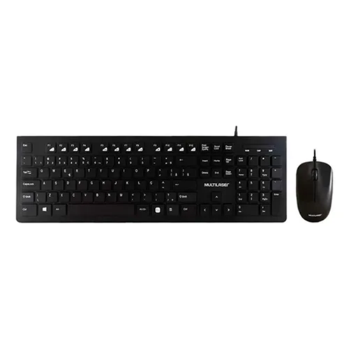 KIT TECLADO/MOUSE USB MULTILASER TC240