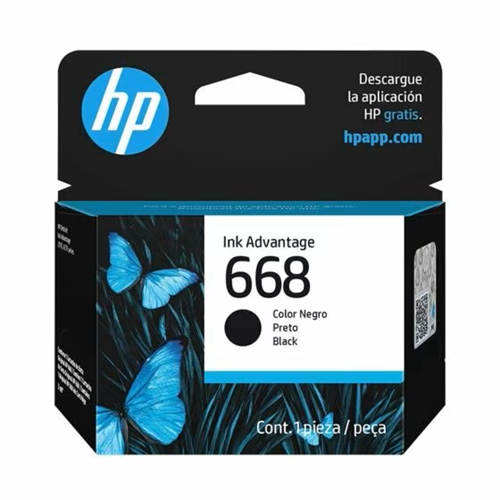 CAR. HP 668 NEGRO 7FP37VL P/2970/4370