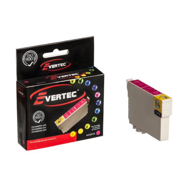 CAR. ALT. EPSON T133 MAGENTA EVERTEC 13ML P/125/13