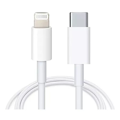 CABLE USB-C/LIGHTNING M/M 1MT KOLKE 27W BLANCO