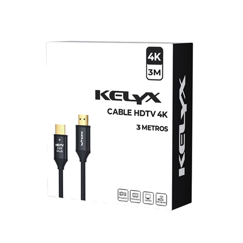 CABLE HDMI M/M 3MT KELYX 2.0