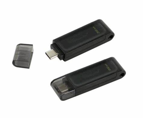 PENDRIVE 32GB USB-C KINGSTON DT70 3.2 NEGRO
