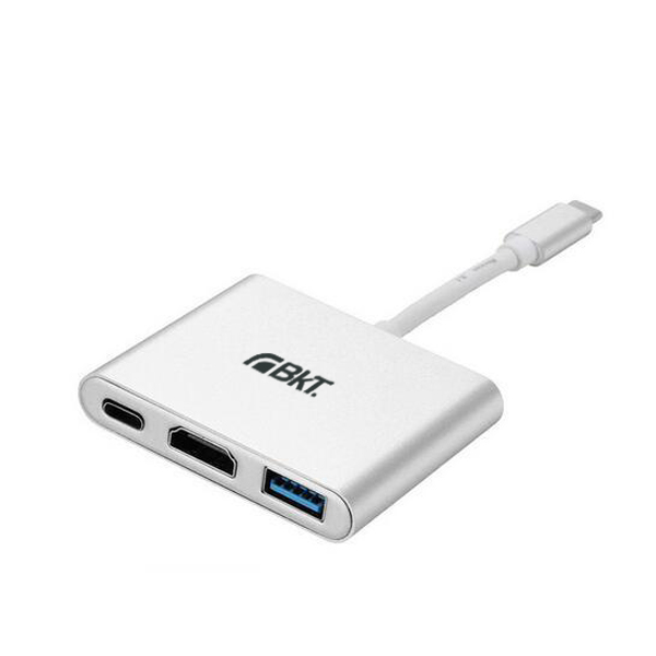 HUB USB-C 3PUERTOS BKT403 3P:1USB-C.1HDMI.1USB