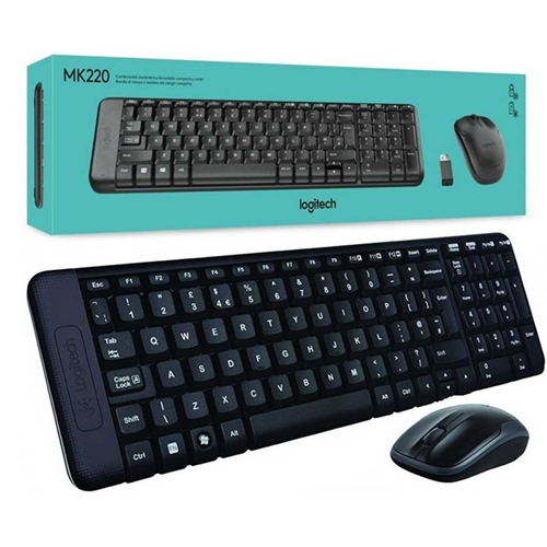 KIT TECLADO/MOUSE WIRE LOGITECH MK220 M.MEDIA