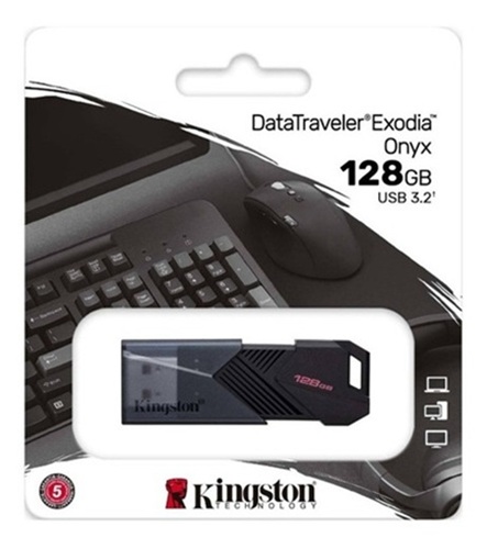 PENDRIVE 128GB KINGSTON DATA TRAVEL EXODIA 3.2