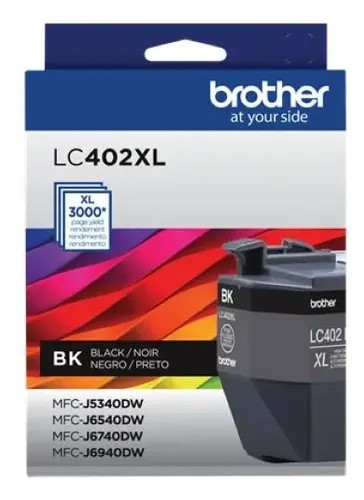 CAR. BROTHER LC402XL NEGRO3000 PAG P/MFC-J340/6540