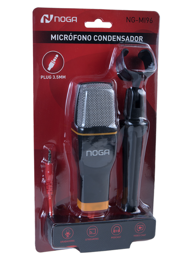 MICROFONO DE PIE NOGA MI96 C/ BASE GAMER