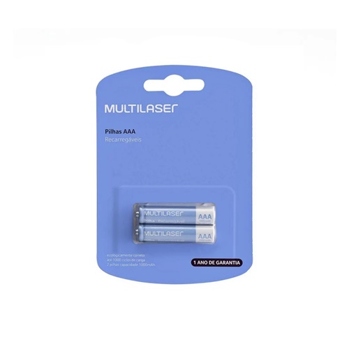 PILA AAA RECARGABLE MULTILASER CB051 BLISTER X2