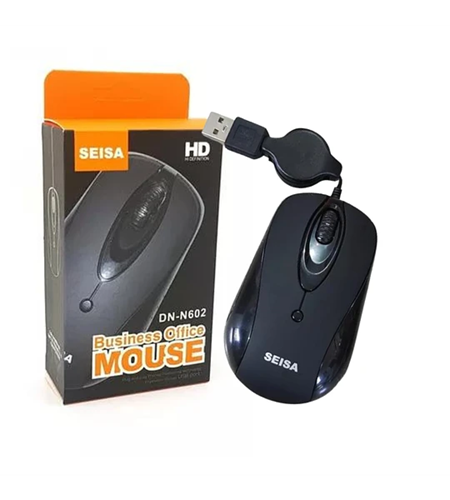 MOUSE USB RETRACTIL SEISA DN-N602