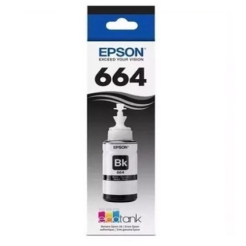 BOT. EPSON T664 NEGRO 70ML P/210/310/475/575/130