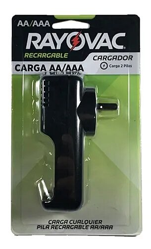 CARGADOR DE PILA AA/AAA RAYOVAC 220V