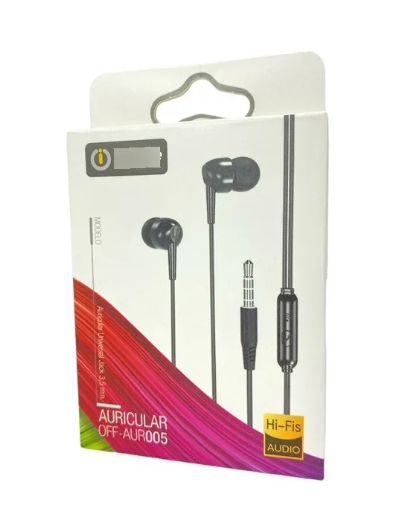 AURI IN EAR PLUG OFFICE 005 NEGRO