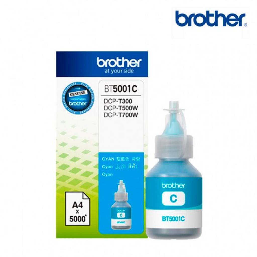 BOT. BROTHER BT5001 CYAN 5000PAG