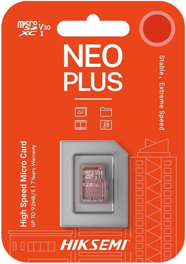 MICRO SD 256GB HIKSEMI NEO PLUS S/ADAPTADOR