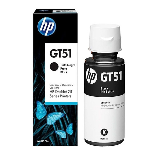 BOT. HP GT51/GT53 NEGRO 90ML P/5800s