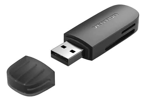 LECTOR DE MEMORIAS USB VENTION 2 EN 1