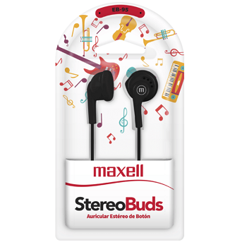 AURI IN EAR PLUG MAXELL EB95NA S/GOMA NARANJA/NEG