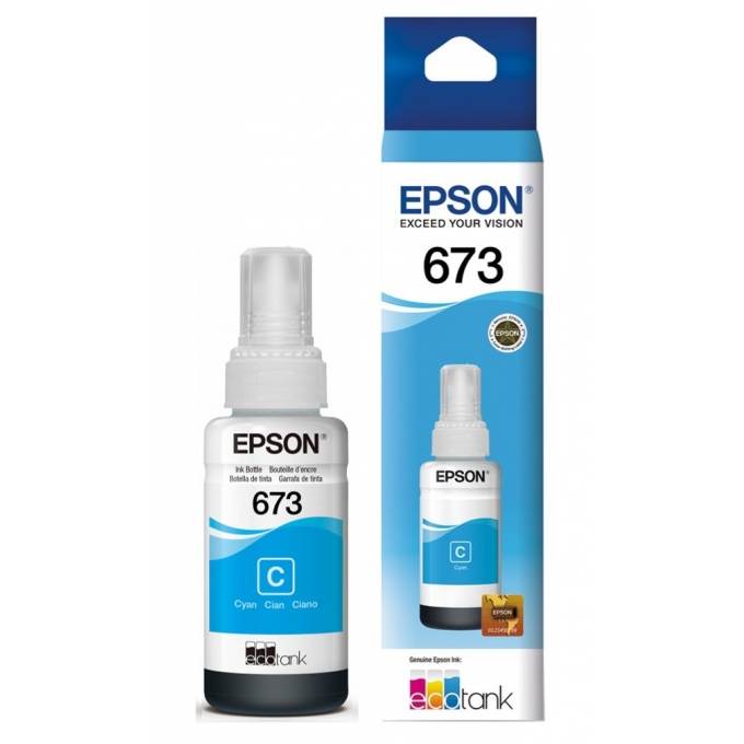 BOT. EPSON T673220 CYAN P/ L800 810 850 1800