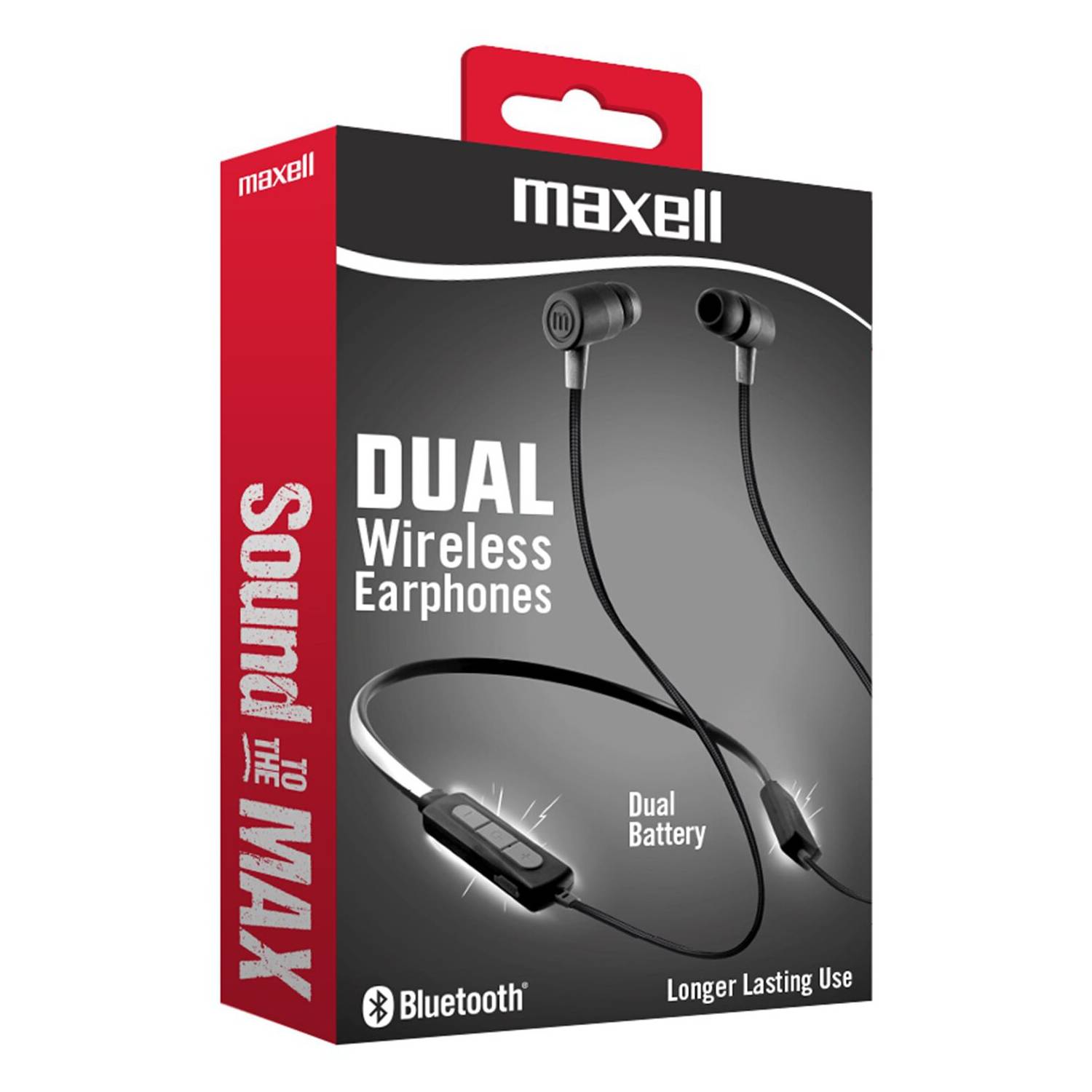 AURI IN EAR BT NUQUERO MAXELL BT200 DUAL BATTERY