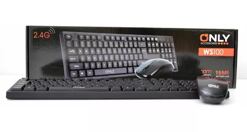 KIT TECLADO/MOUSE WIRE ONLY WS100