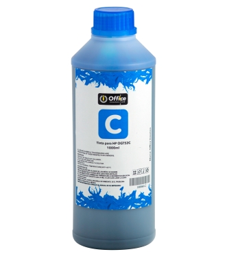 BOT. ALT. HP GT52 CYAN OFFICE 1000ML P/5810/58