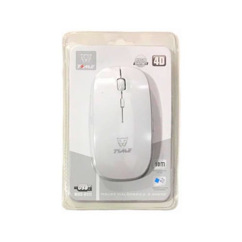 MOUSE WIRE TIME MUS-61001 2.4GHZ BLANCO/ROSA