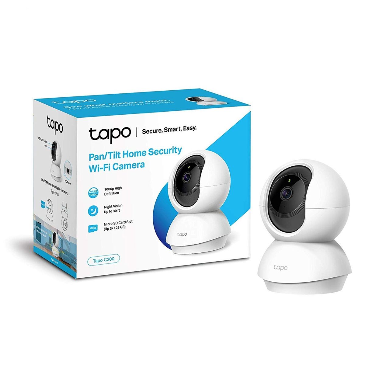 CAMARA IP TPLINK TAPOC200 WIFI 1080P VISION NOCTUR