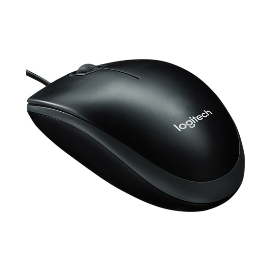 MOUSE USB LOGITECH M100 BLACK