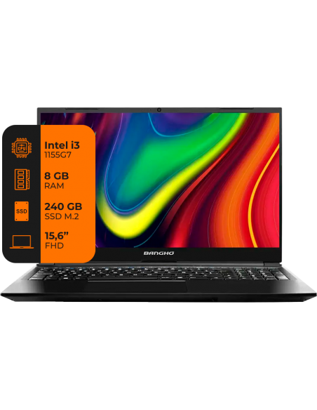 NOTEBOOK BANGHO MAX L5 I3 - 8GB 240SSD 15,6