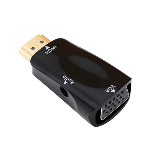 ADAPTADOR HDMI A VGA + AUDIO 3.5 PLUG INT.CO 031AC