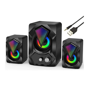 PARLANTE USB SPEAKER E-1306 RGB