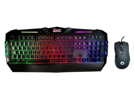 KIT GAMER TECLADO/MOUSE USB ETHEOS  SCORE BREAKER