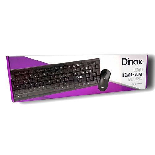 KIT TECLADO/MOUSE WIRE DINAX DX-2BTCOMB