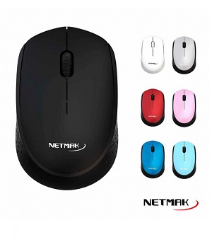 MOUSE WIRE NETMAK M680 CYAN